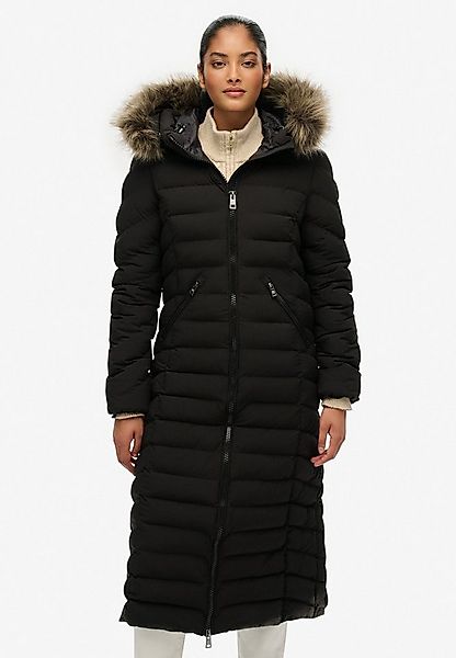 Superdry Steppjacke FUJI FAUX FUR HOODED LONGLINE günstig online kaufen