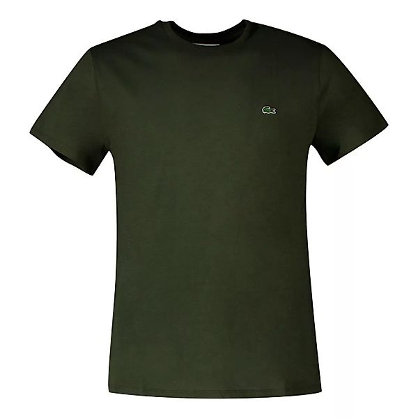 Lacoste Crew Neck Pima Kurzärmeliges T-shirt S Khaki Green günstig online kaufen