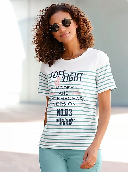 Casual Looks Kurzarmshirt "Kurzarm-Shirt", (1 tlg.) günstig online kaufen
