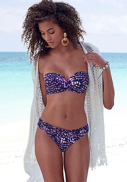 Bruno Banani Bügel-Bandeau-Bikini bedruckt und in günstig online kaufen