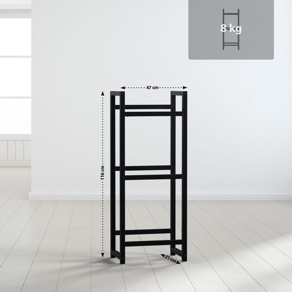 CLP Standregal Stack, Getränkekistenständer aus stabilem günstig online kaufen