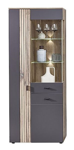 Innostyle Vitrine 80 x 202 x 38 cm (B/H/T) günstig online kaufen