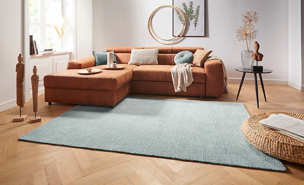 HANSE Home Teppich "Supersoft" rechteckig 10 mm Höhe Kurzflor, Läufer Moder günstig online kaufen