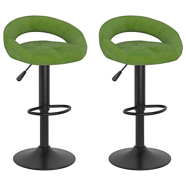 vidaXL Barhocker Barhocker 2 Stk. Hellgrün günstig online kaufen