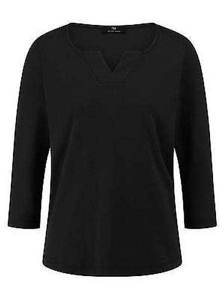 Rundhals-Shirt Peter Hahn schwarz günstig online kaufen