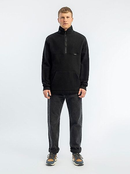 Divided Half Zip Sweatshirt günstig online kaufen