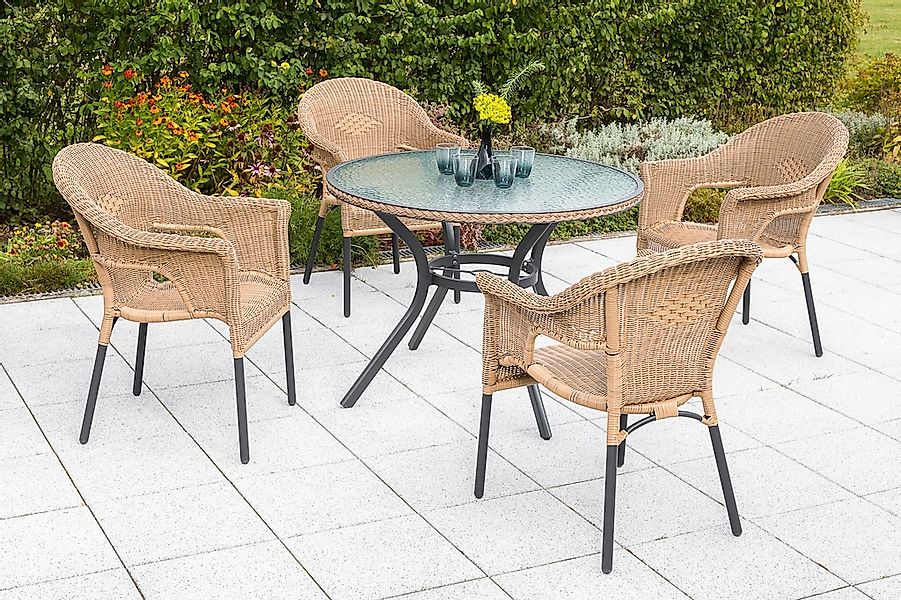MERXX Gartentisch "Ravenna", 100 cm Durchmesser günstig online kaufen