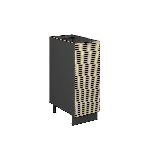 Vicco Apothekerschrank Fame-Line Eiche Paneel 30 cm ohne Arbeitsplatte günstig online kaufen