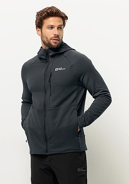 Jack Wolfskin Fleecejacke "KOLBENBERG HOODED FZ M" mitKapuze günstig online kaufen