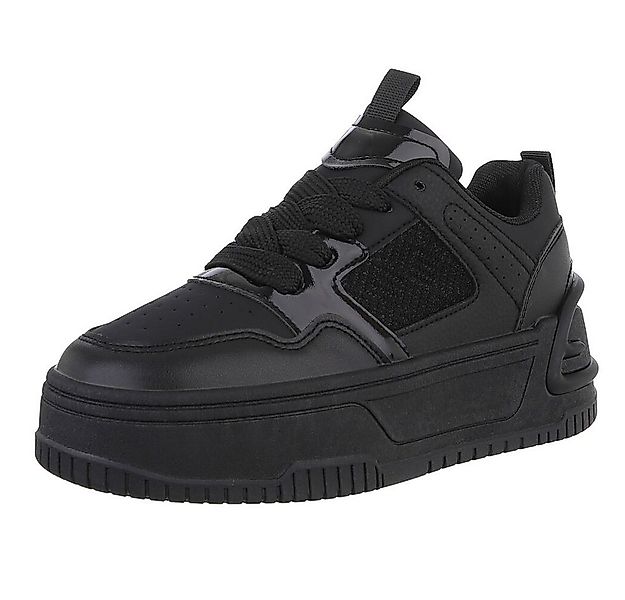 Ital-Design Damen Low-Top Freizeit Sneaker (88828470) Keilabsatz/Wedge Snea günstig online kaufen