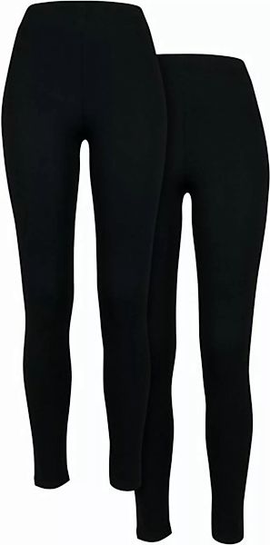 URBAN CLASSICS Leggings Ladies Jersey Leggings 2-Pack XS bis 5XL günstig online kaufen