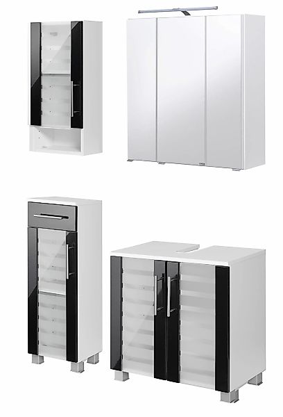 welltime Badmöbel-Set "Jaca" 4 Stk. tlg. günstig online kaufen