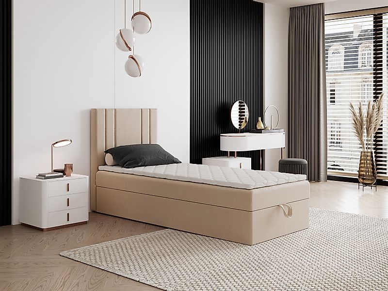 Godre Boxspringbett mit Bettkasten NARDO Mini günstig online kaufen