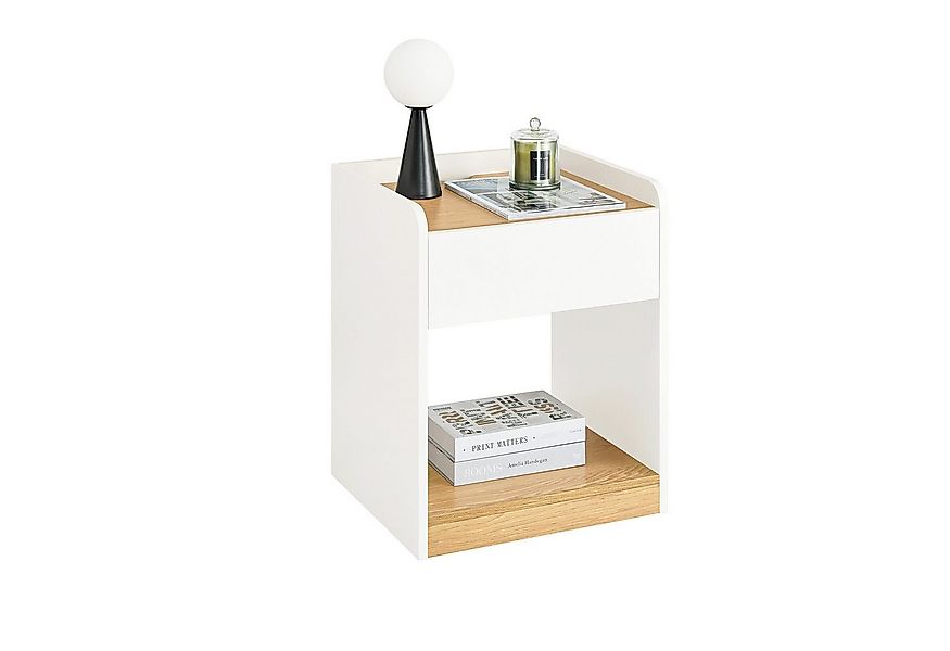 SoBuy Nachttisch FBT128, Beistelltisch Boxspringbett Sofatisch Nachtschrank günstig online kaufen