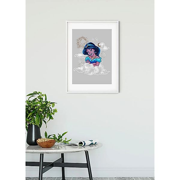 Komar Bild "Jasmin Clouds" Disney 1 Stk. tlg. Wandbild zur Dekoration im Ki günstig online kaufen