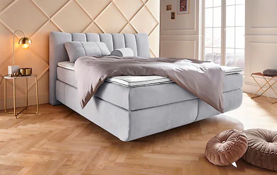 Home affaire Boxspringbett »Océane« Bodenfrei- wirkt freischwebend, verschi günstig online kaufen