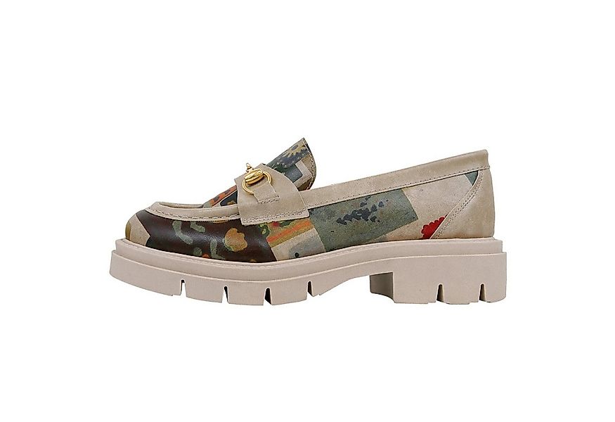DOGO Cindy Loafer Anatolian Patterns Damen Halbschuhe Loafer Handgefertigt günstig online kaufen