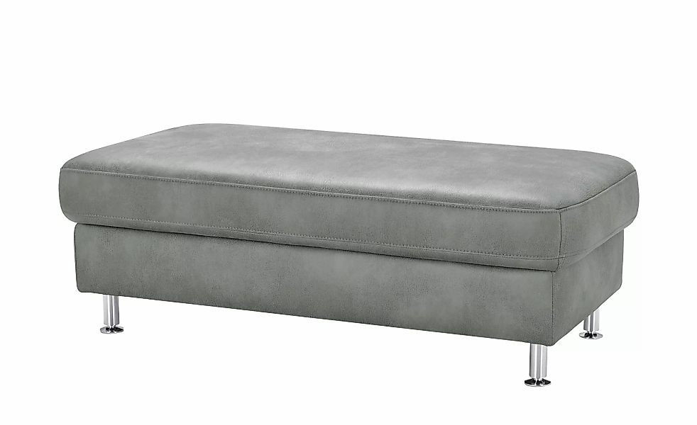 Mein Sofa bold XXL Hocker  Veit ¦ grau ¦ Maße (cm): B: 130 H: 46 T: 65.0 Po günstig online kaufen