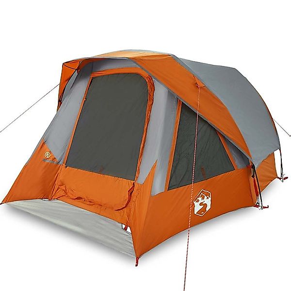 vidaXL Kuppelzelt Campingzelt 4 Personen Grau günstig online kaufen