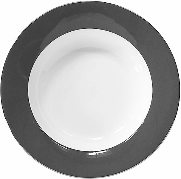 Fink Pastateller »Moments« Ø 30 cm, Porzellan mit Platinumrand günstig online kaufen