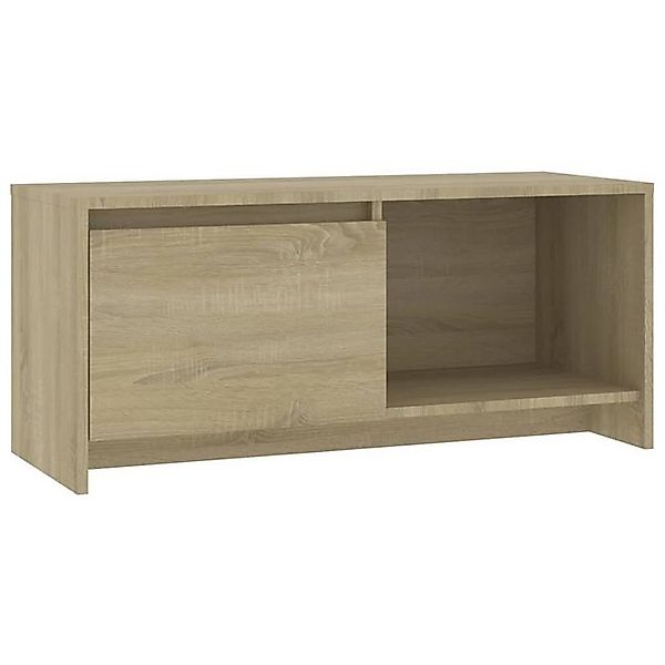 furnicato TV-Schrank Sonoma-Eiche 90x35x40 cm Holzwerkstoff (1-St) günstig online kaufen