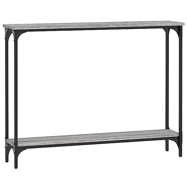 vidaXL Beistelltisch Konsolentisch Grau Sonoma 100x22,5x75 günstig online kaufen