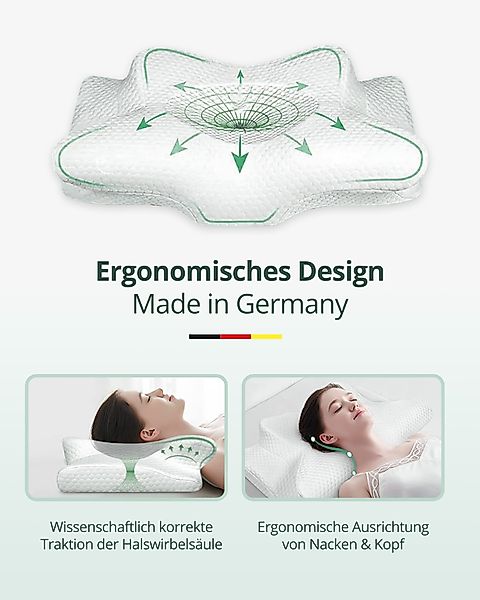 ANUK Schlafkissen ANUK® Ergonomisches Kissen- Memory günstig online kaufen