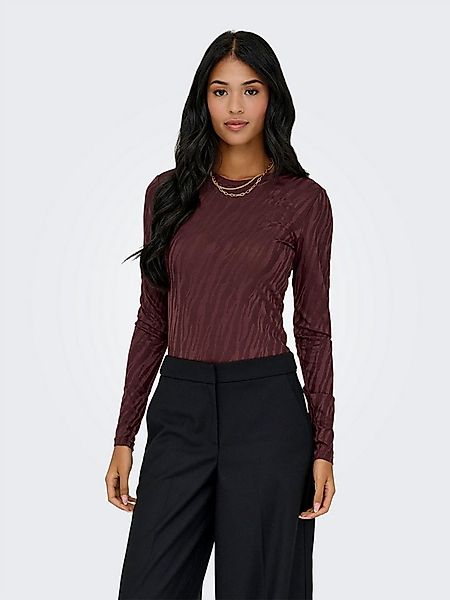 ONLY Langarmshirt ONLZELE L/S ROUNDNECK TOP JRS günstig online kaufen