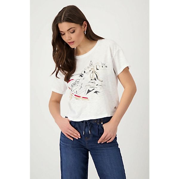Monari  T-Shirt Rundhals T-Shirt für Damen günstig online kaufen