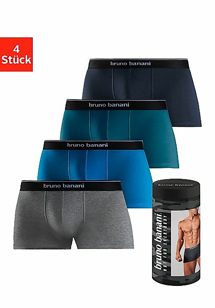 Bruno Banani Boxer "Boxershorts für Herren", (Dose, 4 St.), in der Dose ver günstig online kaufen