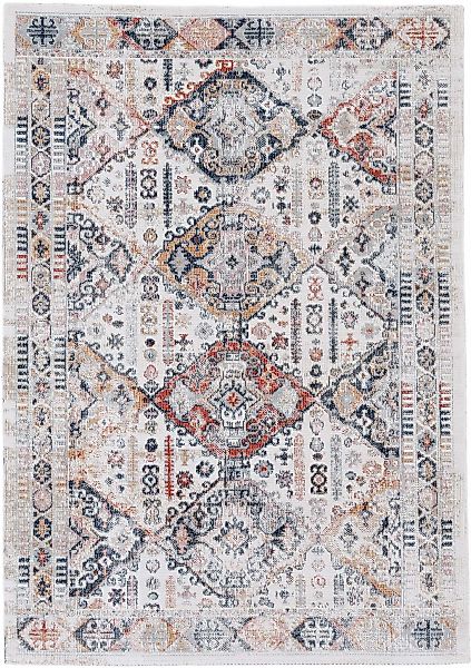 carpetfine Teppich "Omen 2" rechteckig 3 mm Höhe Orient Vintage Look günstig online kaufen