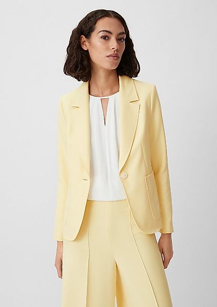 comma Jackenblazer Indoor-Blazer Blazer aus Viskosemix günstig online kaufen