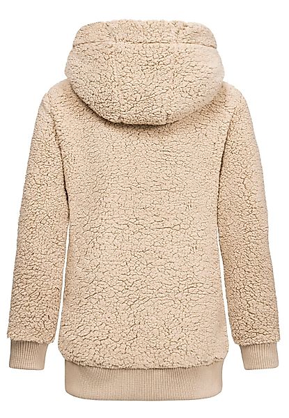 REPUBLIX Kapuzenpullover CHARLIZE Damen Teddy Sweatjacke günstig online kaufen
