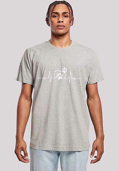 F4NT4STIC T-Shirt "Herzschlag Hunde Liebe", Premium Qualität günstig online kaufen