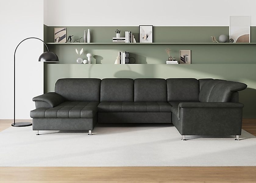 DOMO collection Wohnlandschaft »Franzi optional mit Bettfunktion, Bettkaste günstig online kaufen