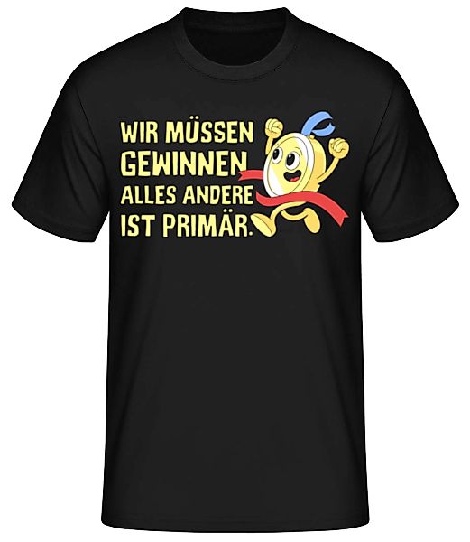 Gewinnen Alles Andere Primär · Männer Basic T-Shirt günstig online kaufen