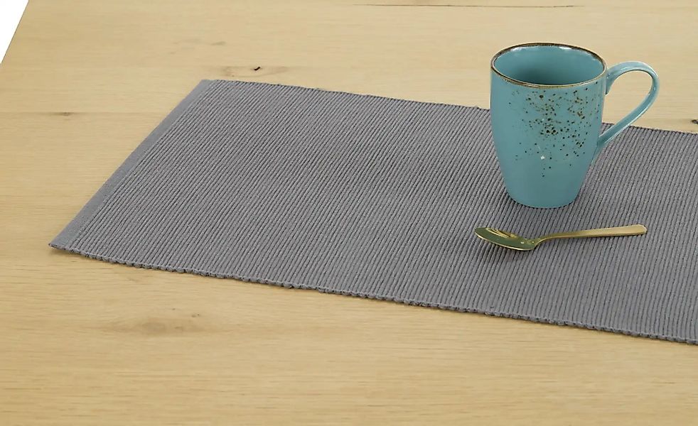 Como Green Platzset  Bella ¦ grau ¦ Maße (cm): B: 33 Tischwäsche & Küchente günstig online kaufen