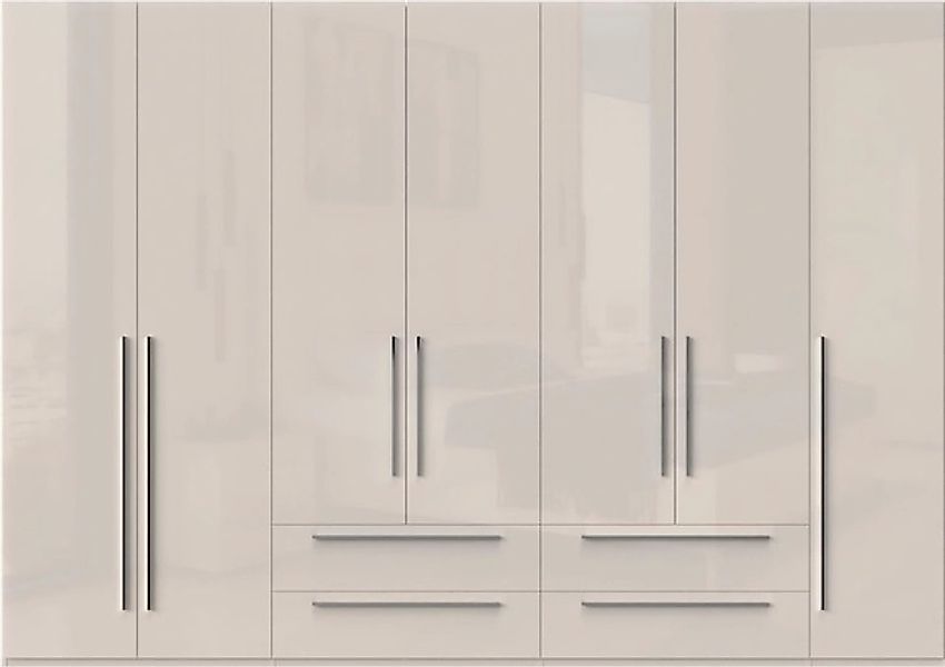 Places of Style Kleiderschrank »Piano, UV lackiert, hochglänzend in beige o günstig online kaufen
