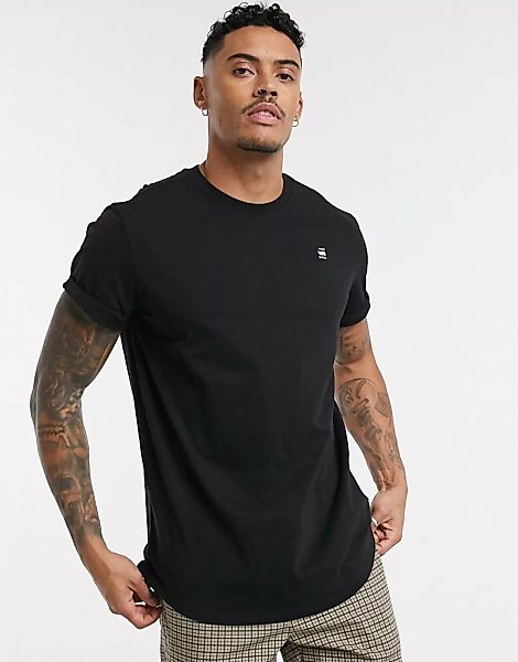 G-Star – Lash – Schwarzes T-Shirt günstig online kaufen
