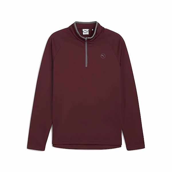 PUMA Trainingspullover "Waffle Fleecetop mit Reißverschluss bis zum Hals He günstig online kaufen