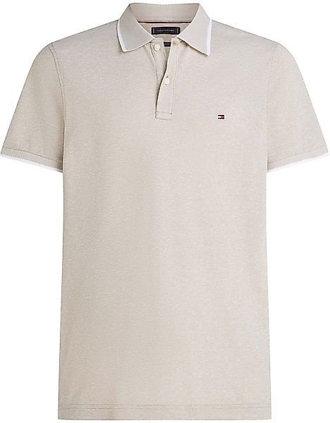 Tommy Hilfiger Linen Piqué Polo Shirt Beige - Größe XL günstig online kaufen