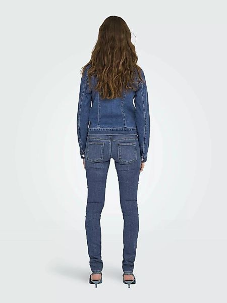 ONLY Skinny-fit-Jeans ONLANEMONE MID SK VIS BUT DES DNM PIM günstig online kaufen