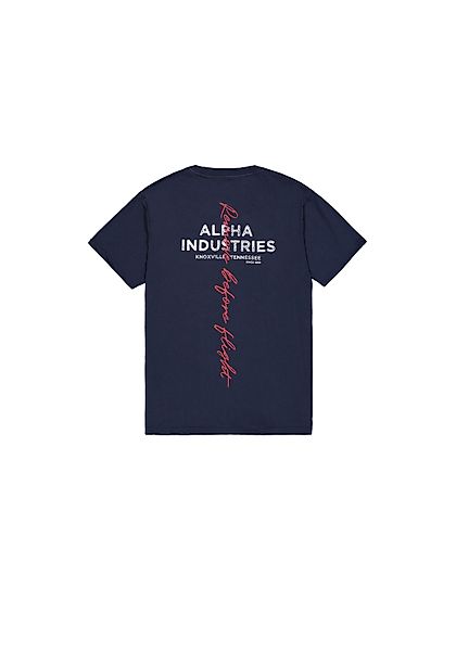 Alpha Industries T-Shirt "Alpha Industries Men - T-Shirts Signature Back Pr günstig online kaufen