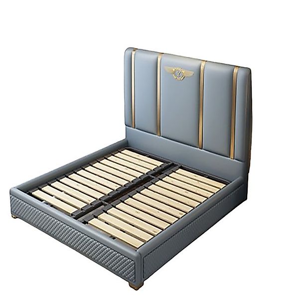 Xlmoebel Bett Luxuriöses Doppelbett mit Polsterdesign (1-tlg., Bett), Herge günstig online kaufen
