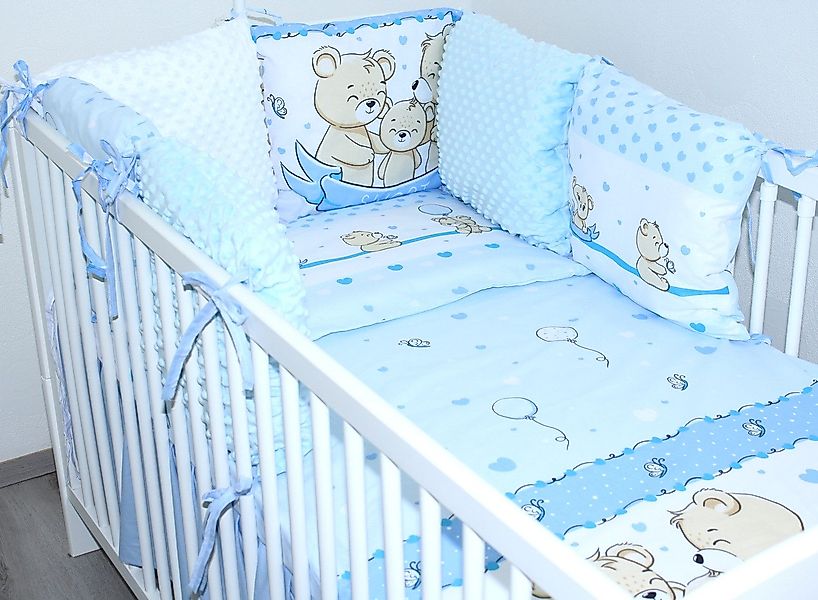 Primawela Babybettwäsche Bettwäsche Bettset MINKY - 6 x Kissen -6t -Nestche günstig online kaufen