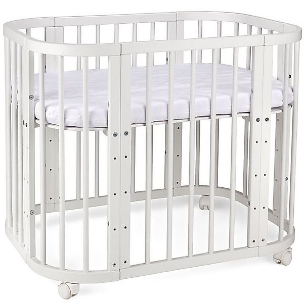 Waldin Babybett Mobiles Babybett OWAL aus Holz 7in1, unbenutzte Retoure günstig online kaufen