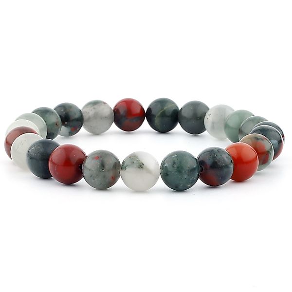 Vascavi Armband Afrikanischer Heliotrop Edelstein, handgefertigt, günstig online kaufen