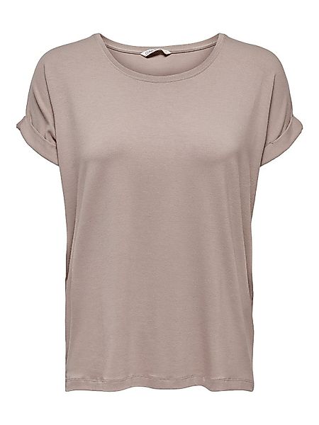 ONLY T-Shirt Einfarbiges Rundhals Kurzarm Oberteil günstig online kaufen