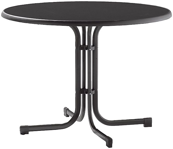 Sieger Klapptisch Rund Champagner 100 cm x 100 cm günstig online kaufen