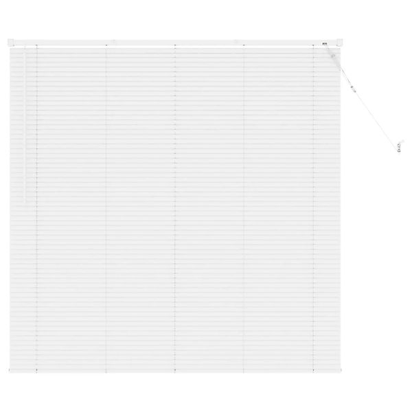 vidaXL Venetianer Jalousie Verstellbar Weiß 150 x 140 cm PVC 42003716 günstig online kaufen